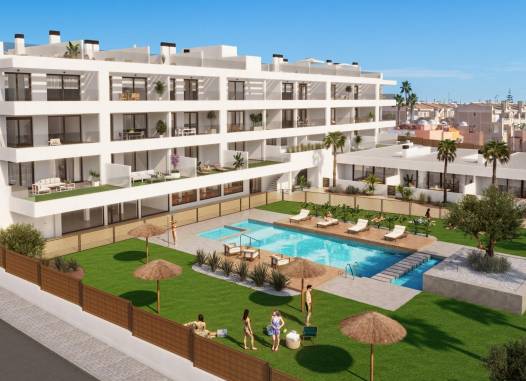 Апартаменты - Новая сборка - Torrevieja - Los Frutales