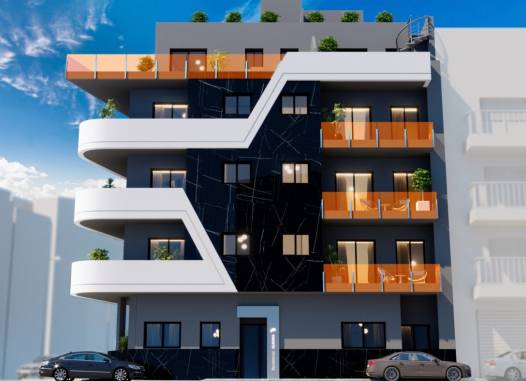 Апартаменты - Новая сборка - Torrevieja - Playa del Cura