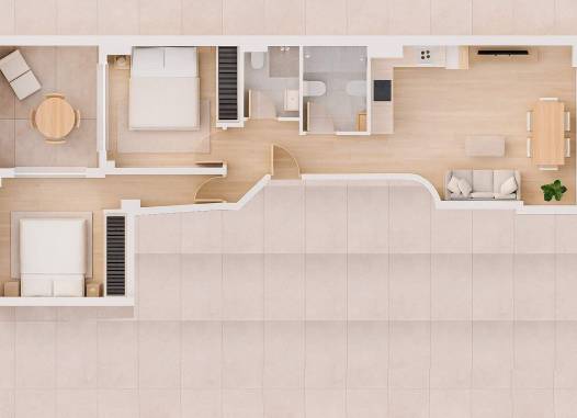 Appartement - Herverkoop  - Alicante - Carolinas Bajas