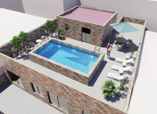 Appartement - Nieuwbouw  - Torrevieja - Playa El Acequión