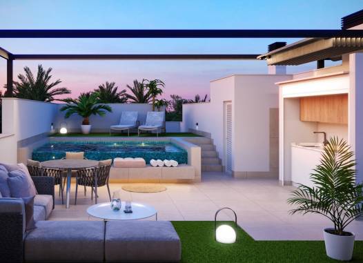 Bungalow - Nieuwbouw  - Pilar de la Horadada - parques de Andromeda