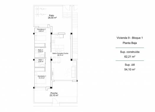 Bungalow - Nouvelle construction - Orihuela Costa - Pau 26