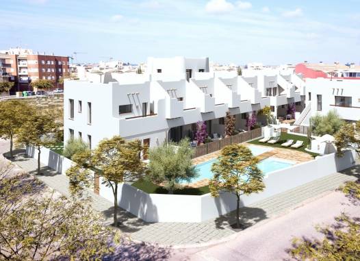Bungalow - Nowy budynek - Pilar de la Horadada - pueblo