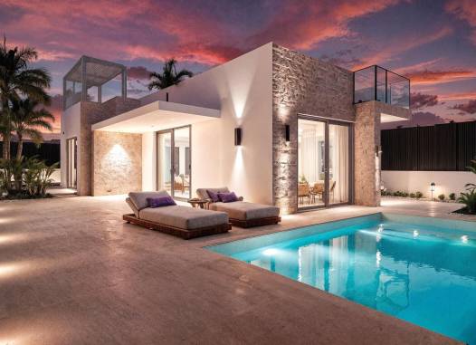 Chalet - Obra nueva - Los Alcazares - Torre del Rame