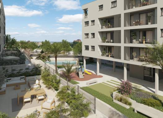 Ground floor apartment - Nieuwbouw  - Alicante - San Agustín