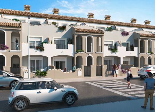 Maison de ville / Duplex - Nouvelle construction - San Pedro del Pinatar - CWG679