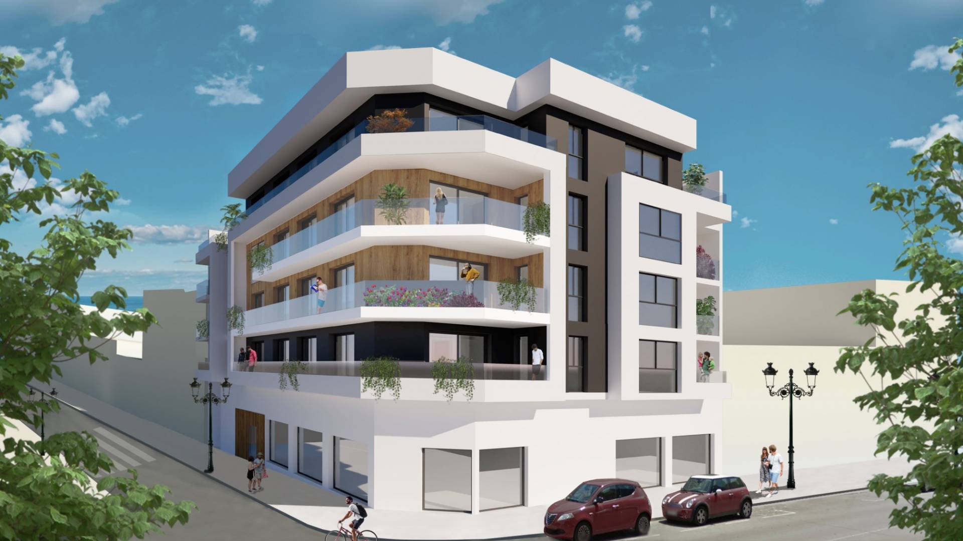 Nieuwbouw  - Appartement - Guardamar del Segura - Guardamar Playa