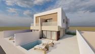 Nieuwbouw  - Quad House - San Javier - pueblo