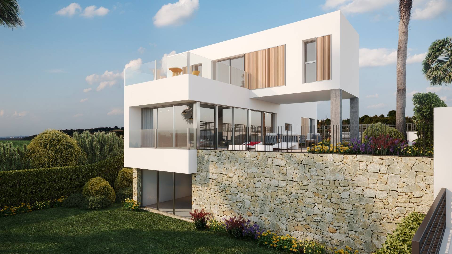 Nouvelle construction - Villa / Semi détaché - Algorfa