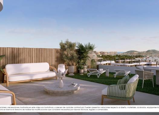 Penthouse - New Build - Finestrat - Campana Garden