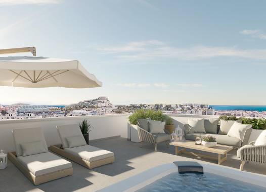 Penthouse - Obra nueva - Alicante - Pau Ii