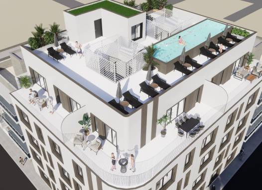 Penthouse - Obra nueva - Torrevieja - El acequión