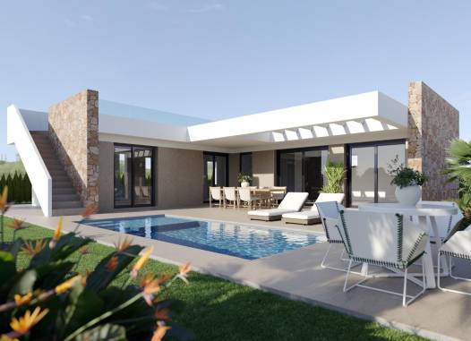 Villa - Nouvelle construction - Fuente Álamo - Hacienda del Alamo