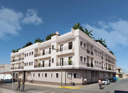 Wohnung - New Build - Algorfa - Pueblo